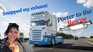 видео: Сломалась боковая труба?!? О нет | #TruckerGirl850 картинка: Сломалась боковая труба?!? О нет | #TruckerGirl850