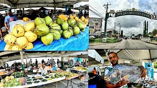 Visiting Debe Market Trinidad