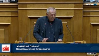 Θ. Παφίλης: Το ΚΚΕ βρίσκεται απέναντι στην πολεμική εμπλοκή που υπηρετούν όλα τα άλλα κόμματα