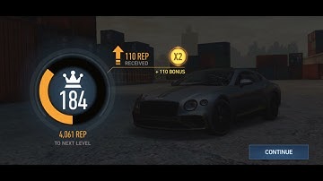 NFS: No Limits • Bentley Continental GT Quick Silver Chp#2