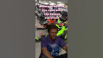 Just tell her 🤷🏻‍♂️ #sled #sledding #snowmobile #funny #skidoo #snowmachine #sledders