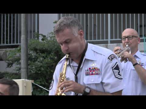 アメリカ空軍太平洋音楽隊アジア パシフィックショーケース 星条旗よ永遠なれ ジャズ演奏版 Stars And Stripes Jazz Edition