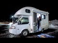 Winter Snow Car Camping with Japan&#39;s Best-Selling Camper