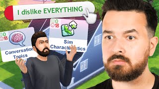 I made my Sim hate everyone