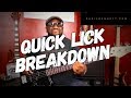 Quick Blues Bass Lick! Useful for tons of bass guitar grooves! Daric Bennett's Bass Lessons