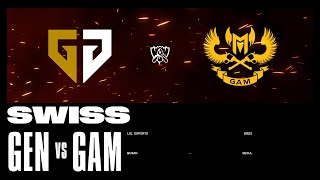 GEN vs. GAM - Game 1 | Swiss Stage | 2023 Worlds | Gen.G vs GAM Esports (2023)