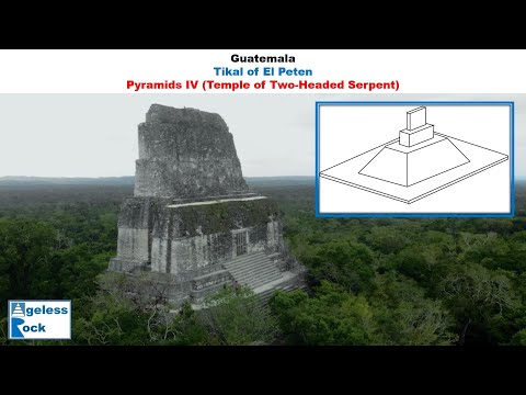 Tikal : Pyramid IV - Temple of Twin Headed Serpent