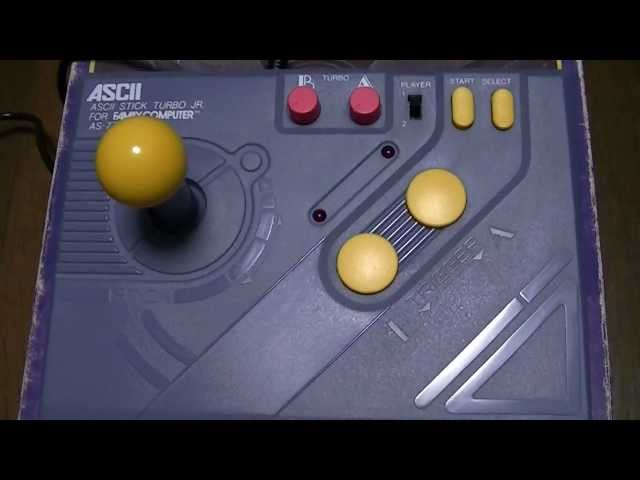 【FC】アスキースティックターボJR. / ASCII STICK TURBO JR