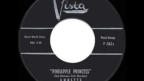 1960 HITS ARCHIVE: Pineapple Princess - Annette