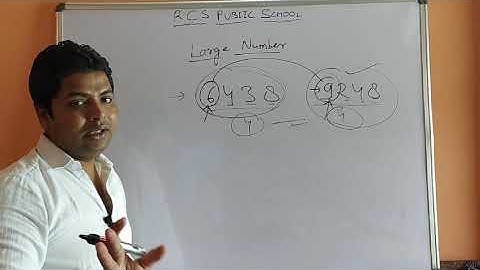 CLASS-4  ,Maths, Chapter -1( Large number) PART-1