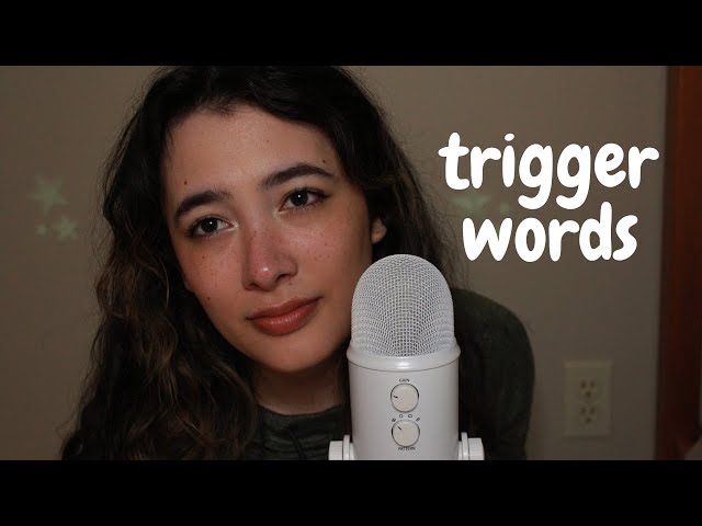 ASMR 🐈 Repeating Trigger Words (cat edition)