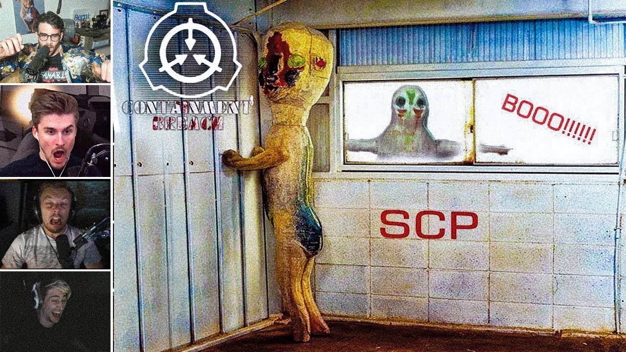 SCP Top Twitch Jumpscares Compilation (Horror Games) - YouTube