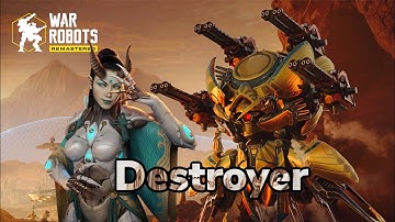 Khepri Mk3 completely new and destructor | War Robots Gameplay