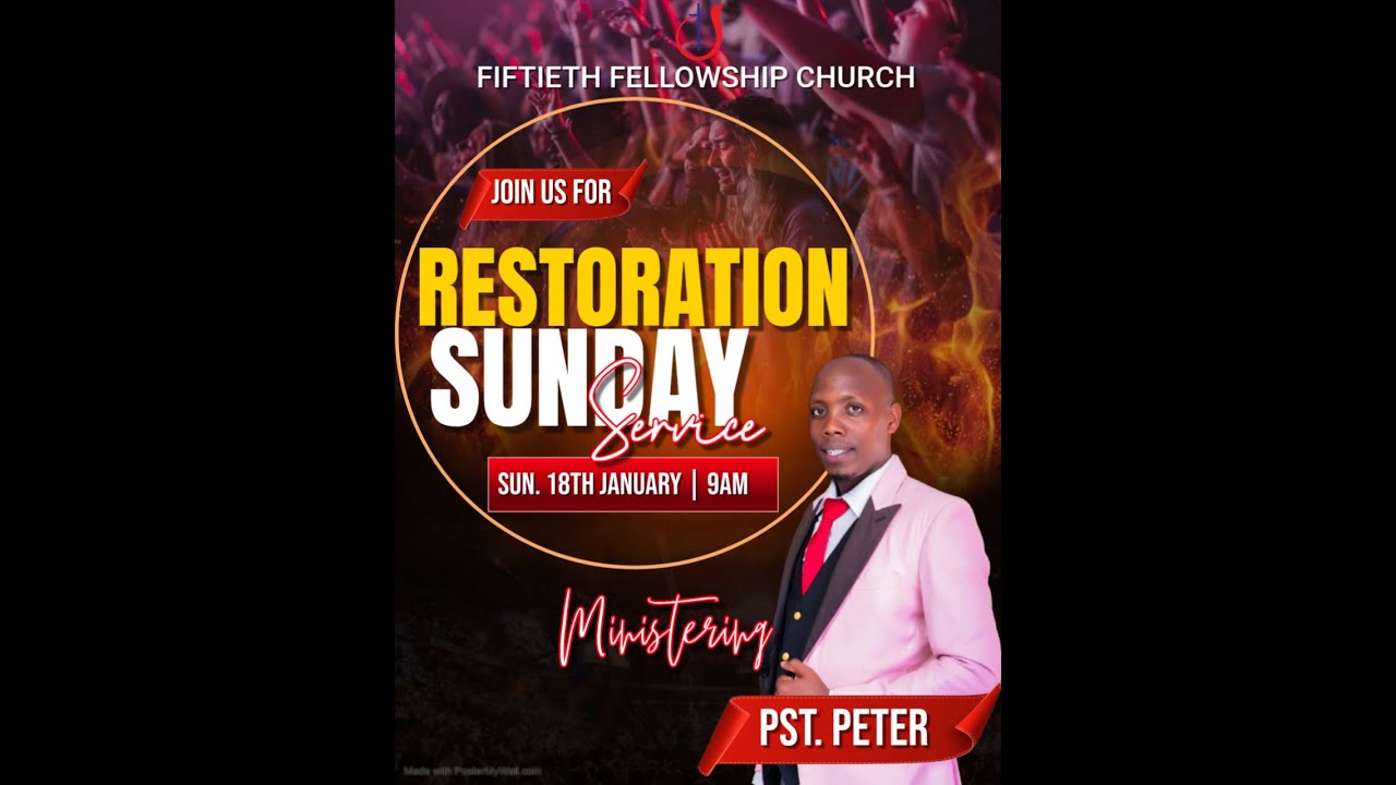 WELCOME TO OUR SUNDAY SERVICE // 25/01/2026