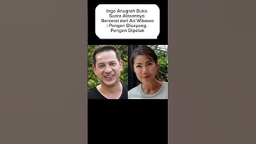 Inge Anugrah Buka Suara Alasannya Bercerai dari Ari Wibowo #beritaartis #beritaviral #shorts