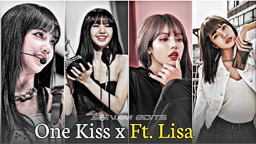 One Kiss Ft. Lisa Blackpink Edits🥵💗 #shorts #lisa  #lisablackpink #hdrccediting