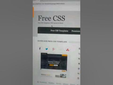 Free Website Templates & Source Code #template - YouTube image.