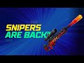 Snipers are back in Chapter 4 Season 3 Fortnite