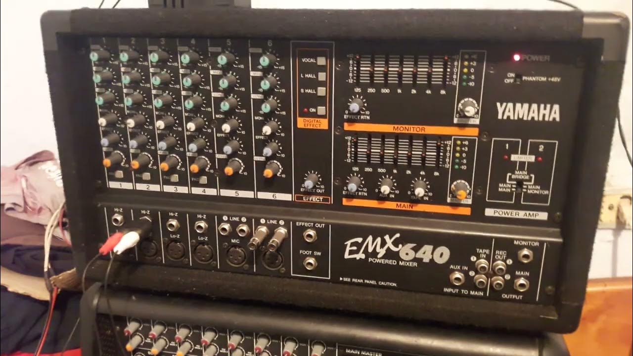 YAMAHA EMX 640... PUREZA MUSICAL !!! YouTube