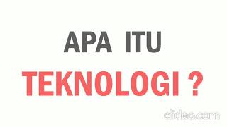 Jenis-Jenis Teknologi