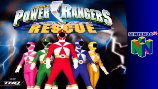 Nintendo 64 Longplay: Power Rangers Lightspeed Rescue