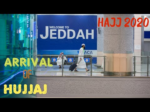 First Kafila Hajj 2020 | First Caravan Arrival Makkah | Receiving Hujjaj | Arrival Jeddah Airport