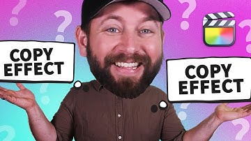 How To Copy Effect In Final Cut Pro X