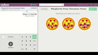 How to Create POS Pizza Product Combo Modifier | Odoo Apps Features #odoo16  #pos #Pizzacombomaker