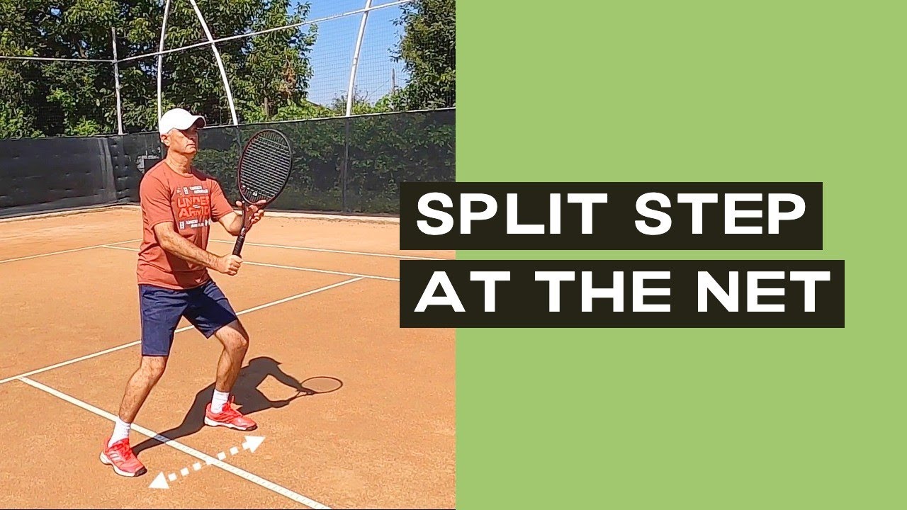 Tennis Tip: WHEN to Split Step at the Net - YouTube