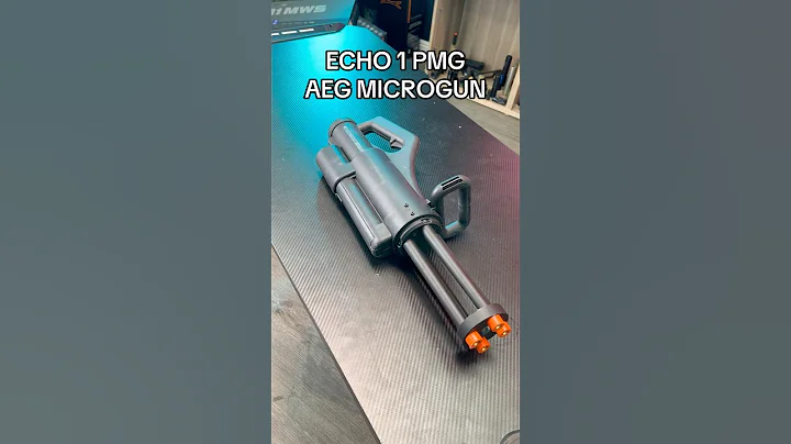 World’s Smallest Minigun #shorts #short #airsoft #airsoftgi #toys #milsim #gaming #cod #crazy #fun