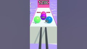 BALL RUN 2048 😁 INFINITY ♾️  #veeruthegame #shorts #オリジナル曲