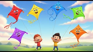 Download Lagu Six Little Toy Kites Fly Fly Fly AV1 | Nursery Rhymes for Kids \u0026 Baby Songs MP3