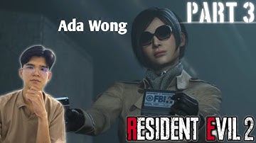 RESIDENT EVIL 2 REMAKE Gameplay Part 3, Ada Wong?