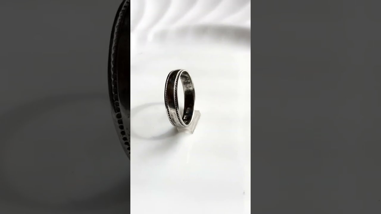 vintage silver ring シルバー リング 925 ビンテージ ヴィンテージ V字 シルバーリング （Vintage V-Shaped Silver