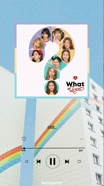 TWICE (트와이스) - What Is Love | aesthetic lyrics (ENG SUB)