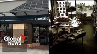 Thumbnail for Axe-wielding suspect caught on video breaking into popular Kelowna bookstore