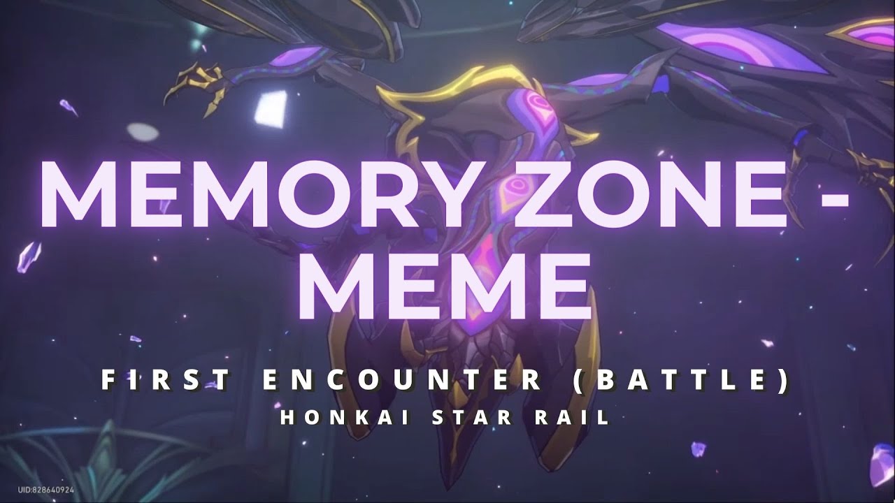 Memory Zone Meme (First Encounter Battle) Honkai Star Rail YouTube