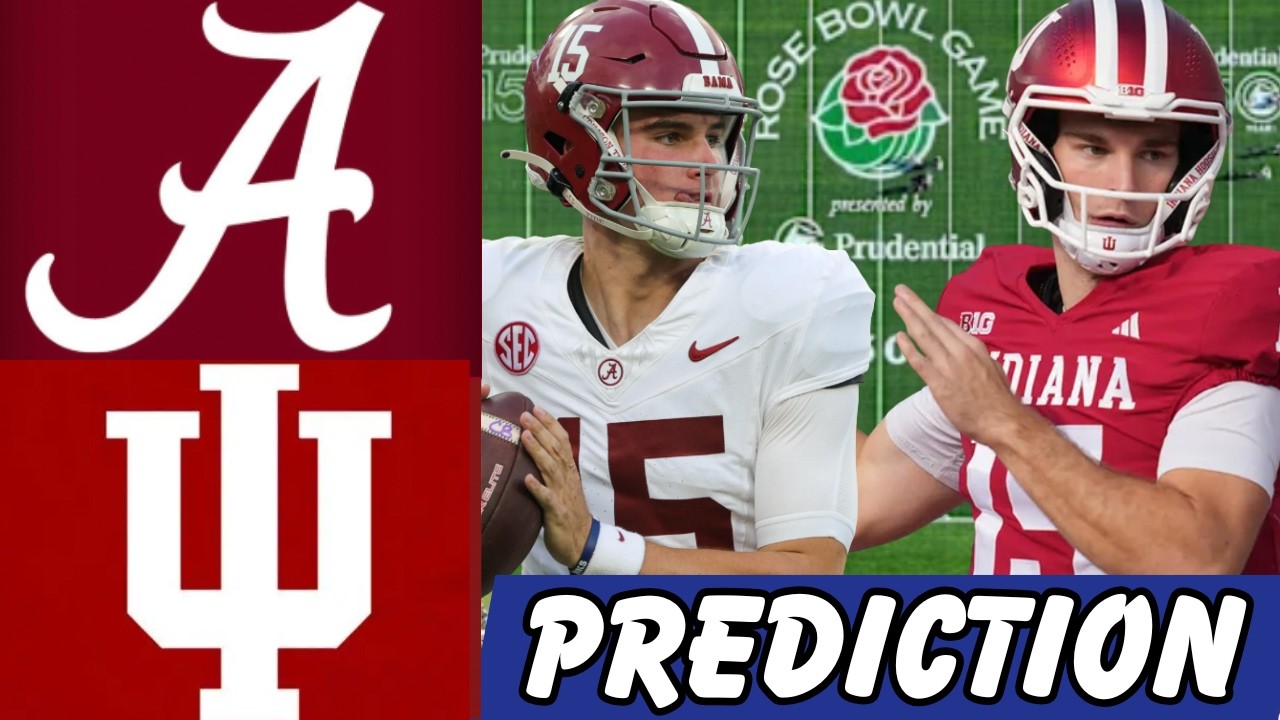 Indiana Hoosiers vs Alabama Crimson Tide - Rose Bowl Preview ...