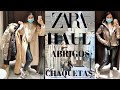 HAUL ZARA | Me pruebo un montón de Abrigos y Chaquetas de nueva colección |