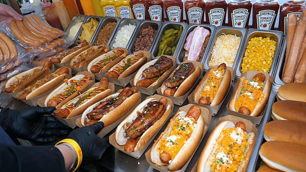 Известные рэперы также являются постоянными посетителями! Американский хот-дог/Корейская уличная еда