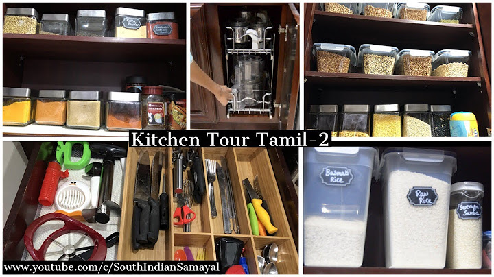 Kitchen Tour in Tamil | கிச்சன் டூர் | Kitchen Organizing Ideas | கிட்சன் ஆர்கனைசேசன்