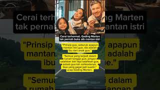 cerai terhormat, gading marten gak pernah buka aib mantan istri #fyp #fypシ゚viral #shortsfeed #shorts