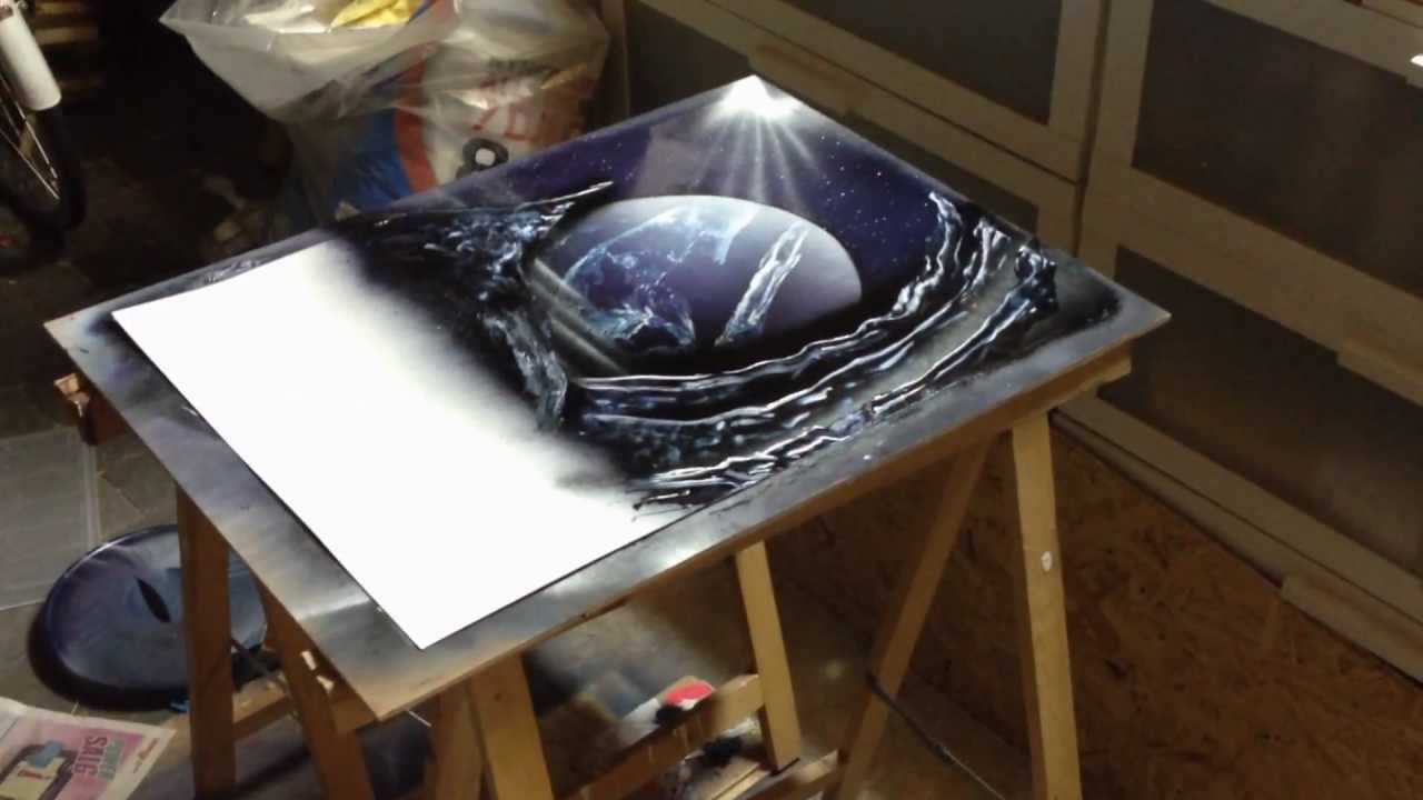 Spray Paint Art Denmark.. By - YouTube