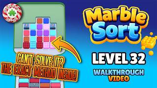 Marble Sort - Level 32 Walkthrough
