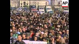 RUSSIA: RADUYEV HEADS ANTI-MASKHADOV PROTESTS