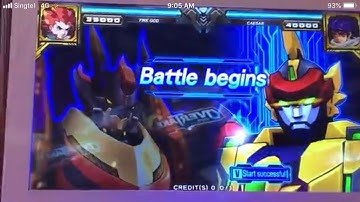 Hero of robots Galaxy Epoch Team Fighting Vs. Team Champion round 3