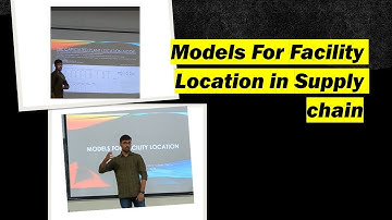 Models For Facility Location | Network Design in Supply chain