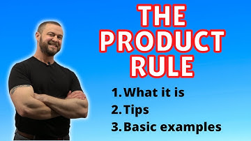 The Product Rule (Calculus 1)