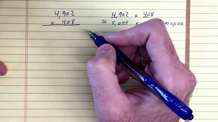 Estimating Products to Check for Reasonableness