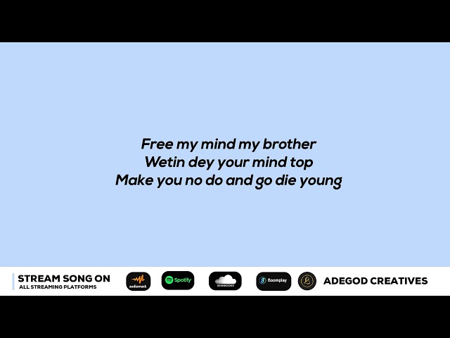 Bhadmayors ft AlorG - Free My Mind (Video Lirik Resmi) class=
